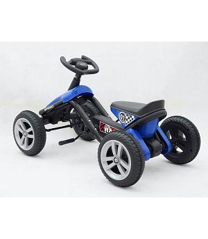 KART PEDALES DISEÑO MODERNO, AZUL, HASTA 6 AÑOS - AC-PB1388-BLUE